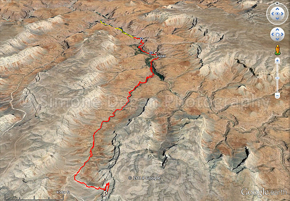 Havasupai Falls (GPS Tacks)